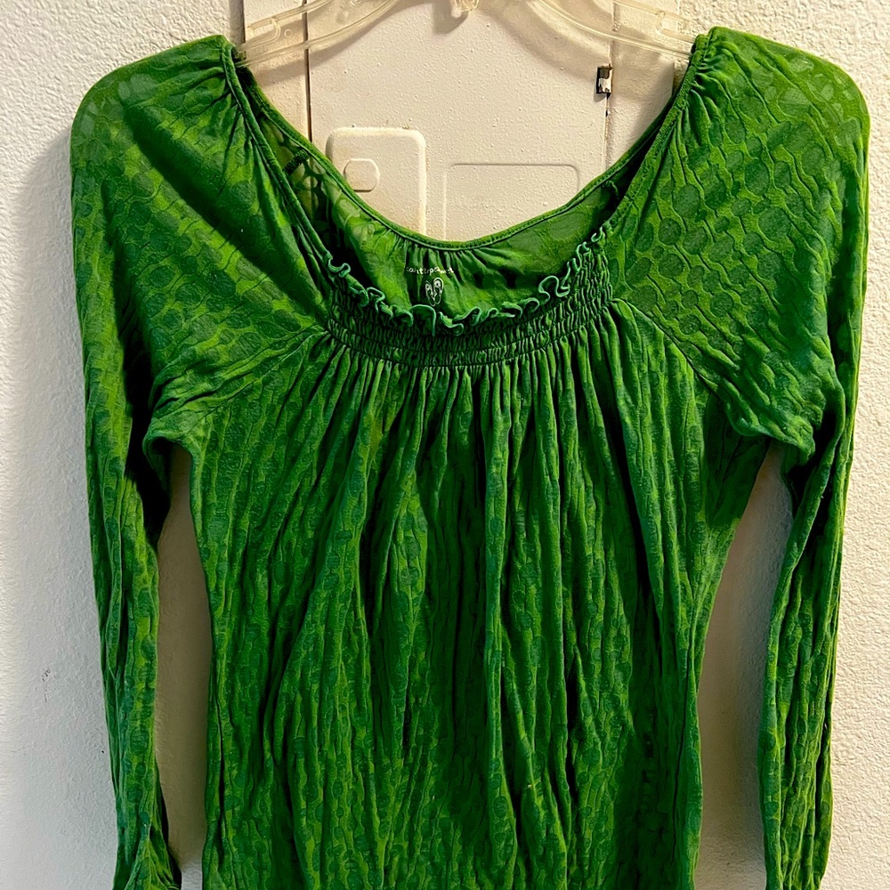 Kelly green Saint Tropez West tunic
